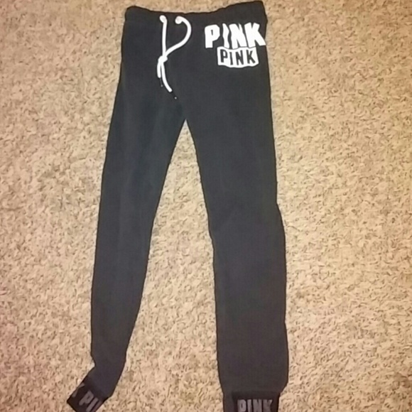 Pink capri skinny jogger - Picture 1 of 3